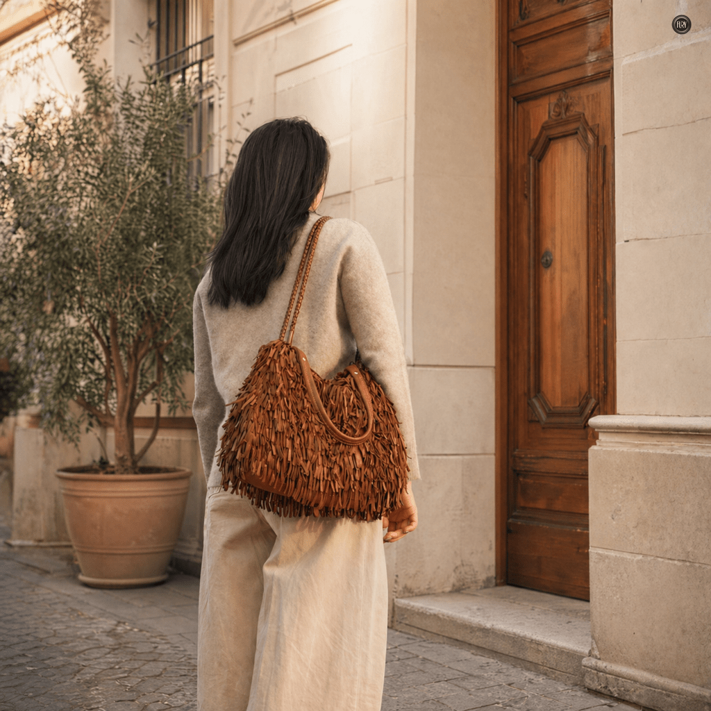 Borsa Dalila in pelle - Fury