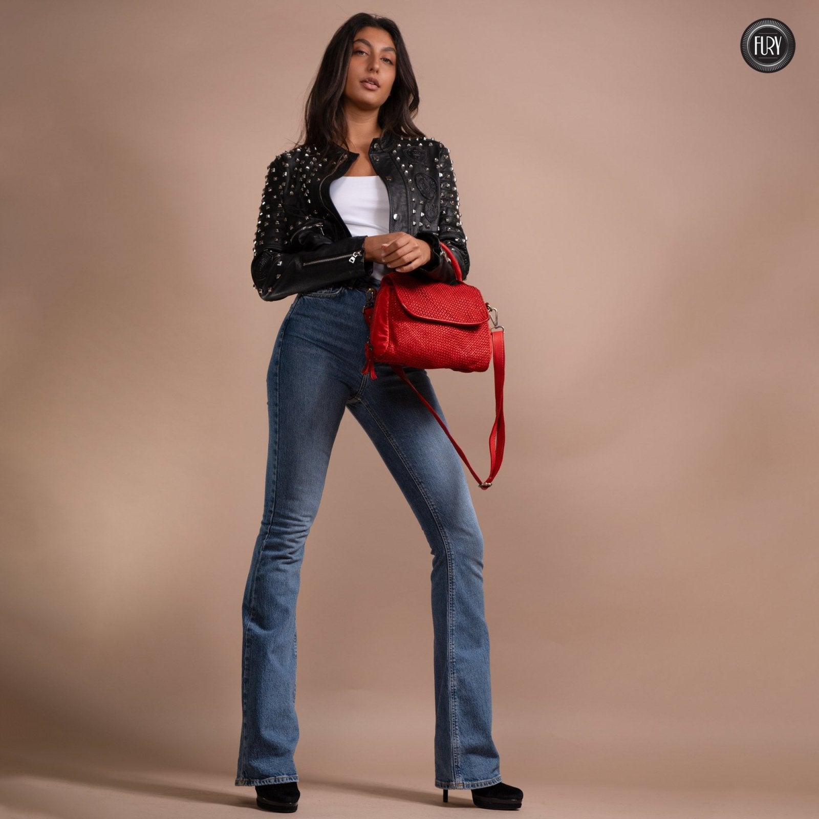 Borsa Siena in pelle intrecciata - Preordine - Fury