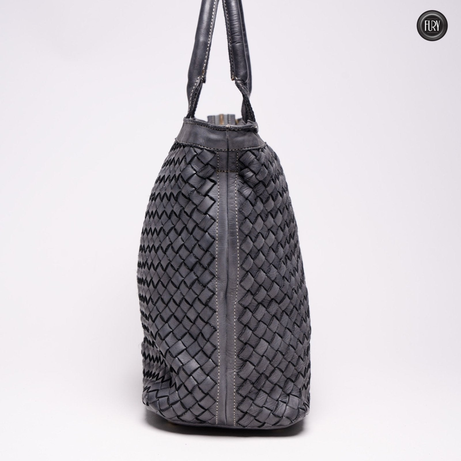Borsa Virginia in pelle intrecciata - Fury