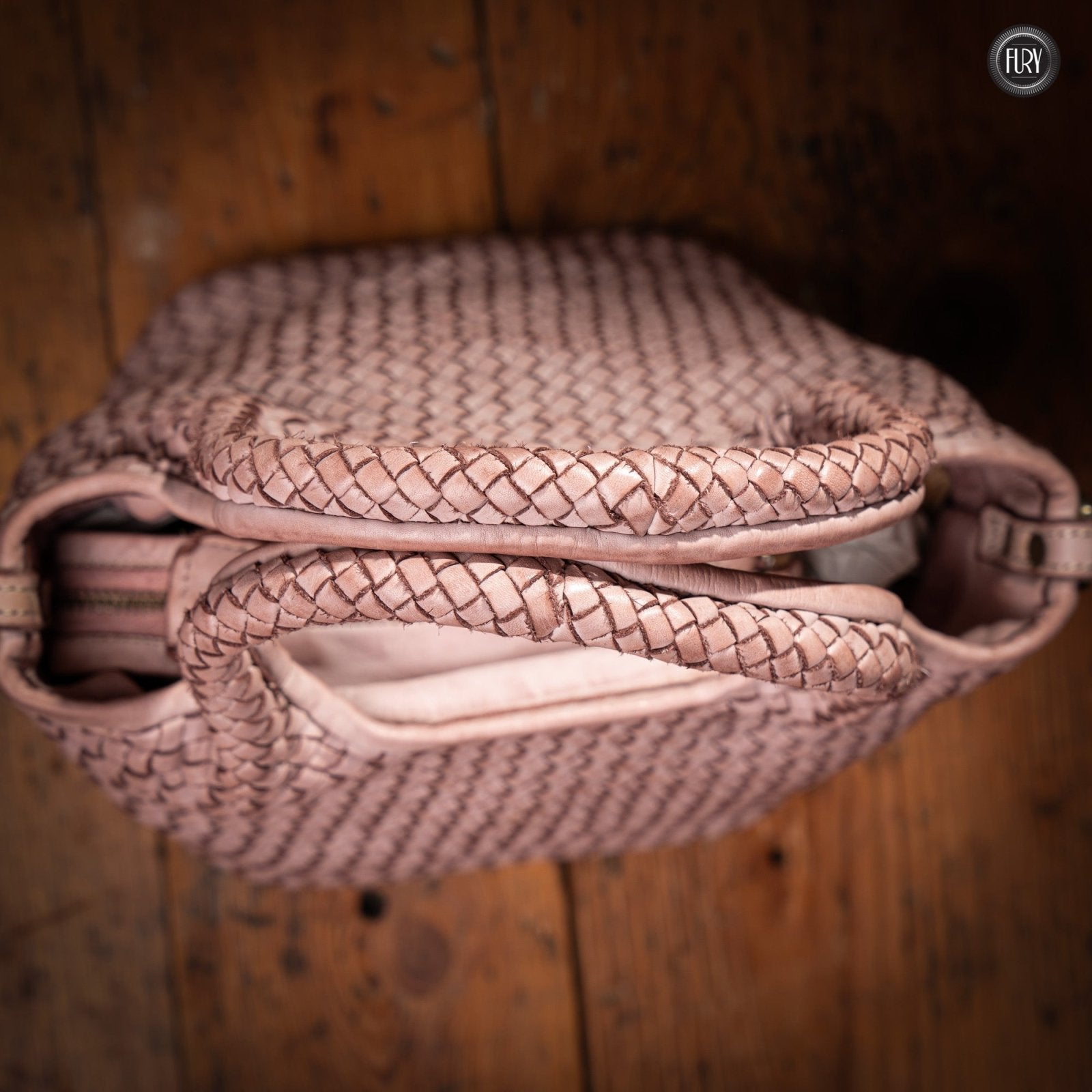 Borsetta Alba in pelle intrecciata - Fury