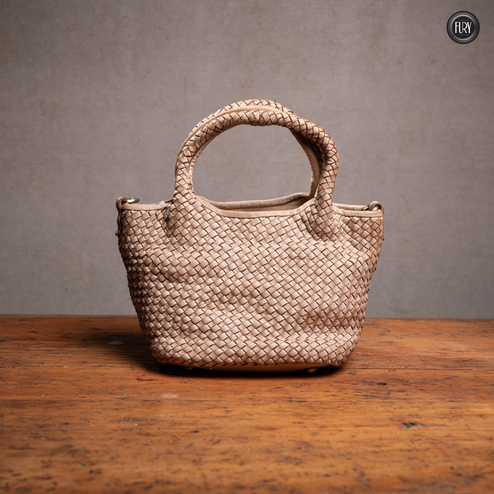 Borsetta Alba in pelle intrecciata - Fury