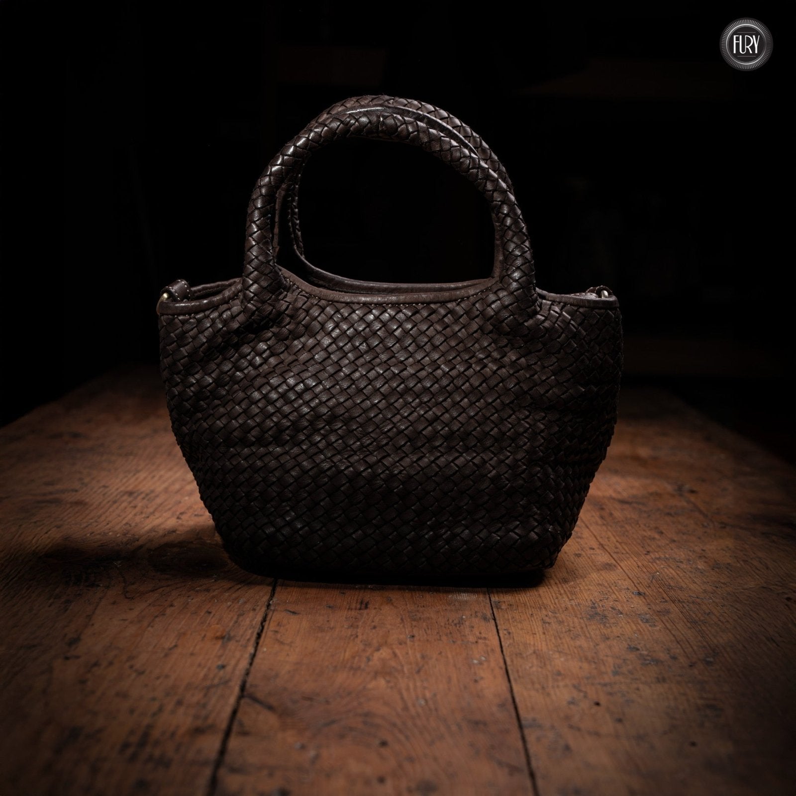 Borsetta Alba in pelle intrecciata - Fury