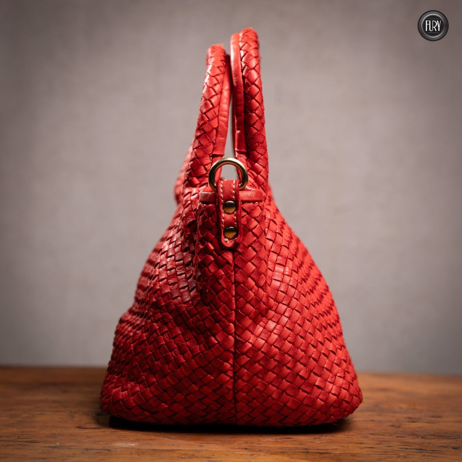 Borsetta Alba in pelle intrecciata - Fury