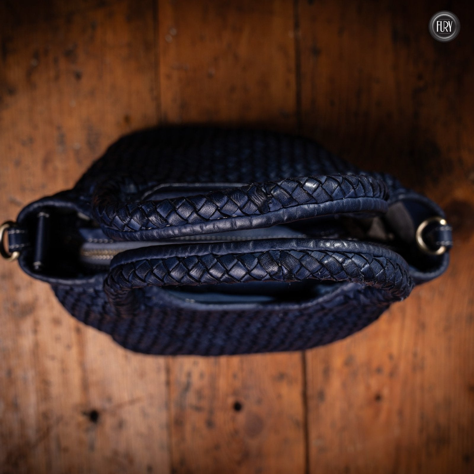 Borsetta Alba in pelle intrecciata - Fury