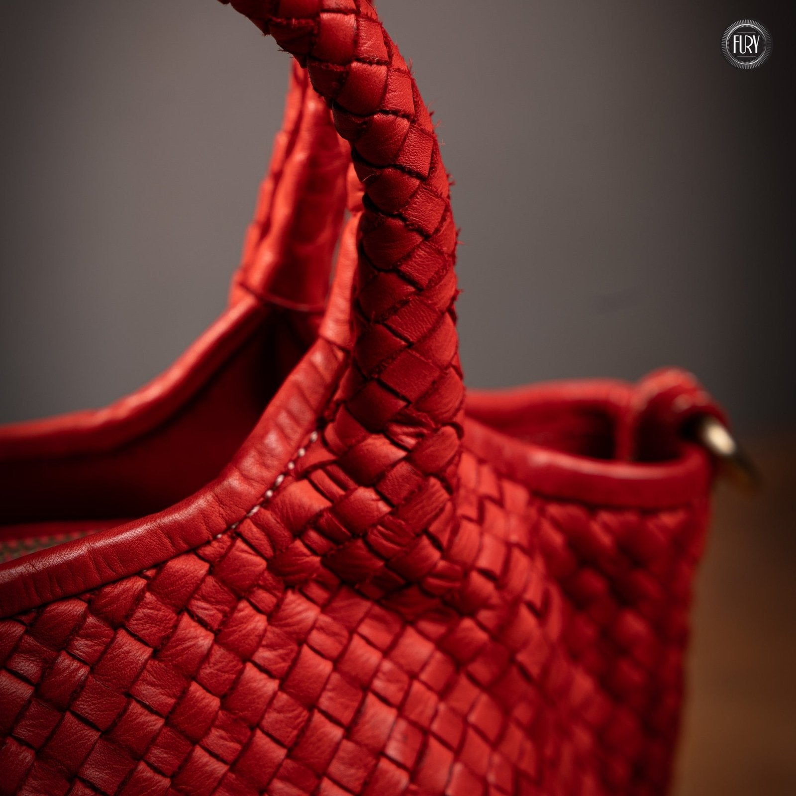 Borsetta Alba in pelle intrecciata - Fury