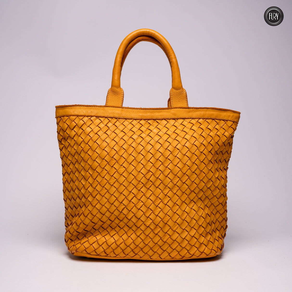 Borsa Virginia in pelle intrecciata