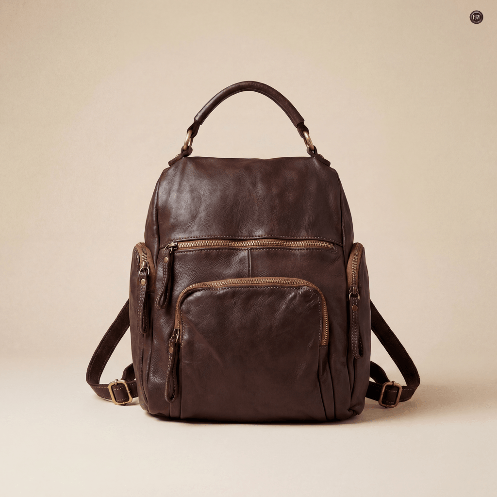 Zainetto Volterra in pelle - Fury