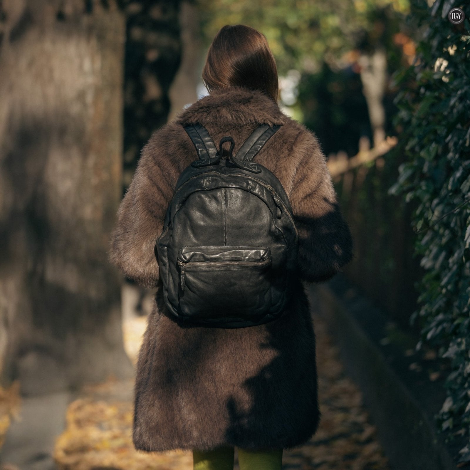 Zaino Argo in pelle - Fury