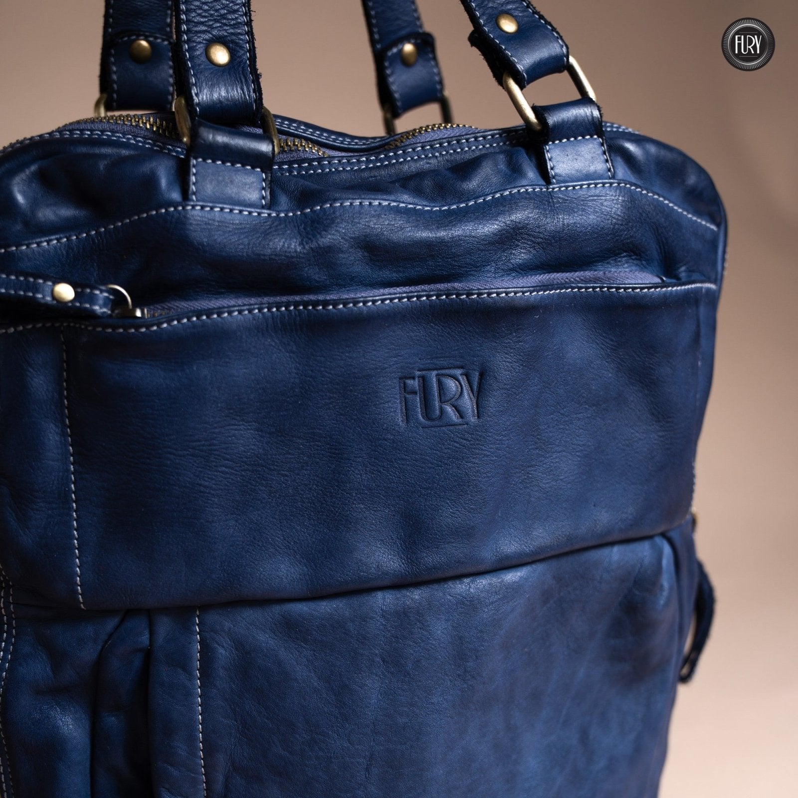 Zaino Daily unisex in pelle - Fury