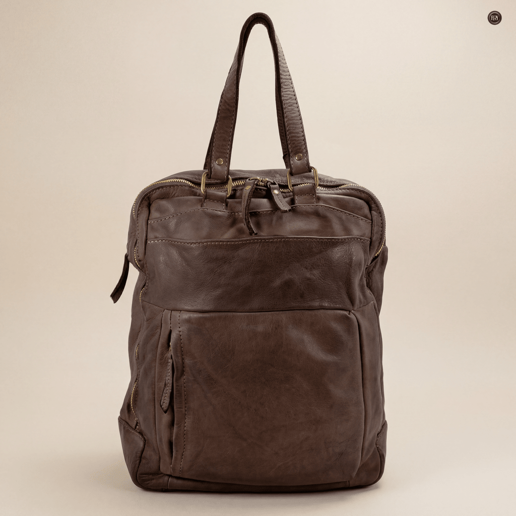 Zaino Daily unisex in pelle - Fury