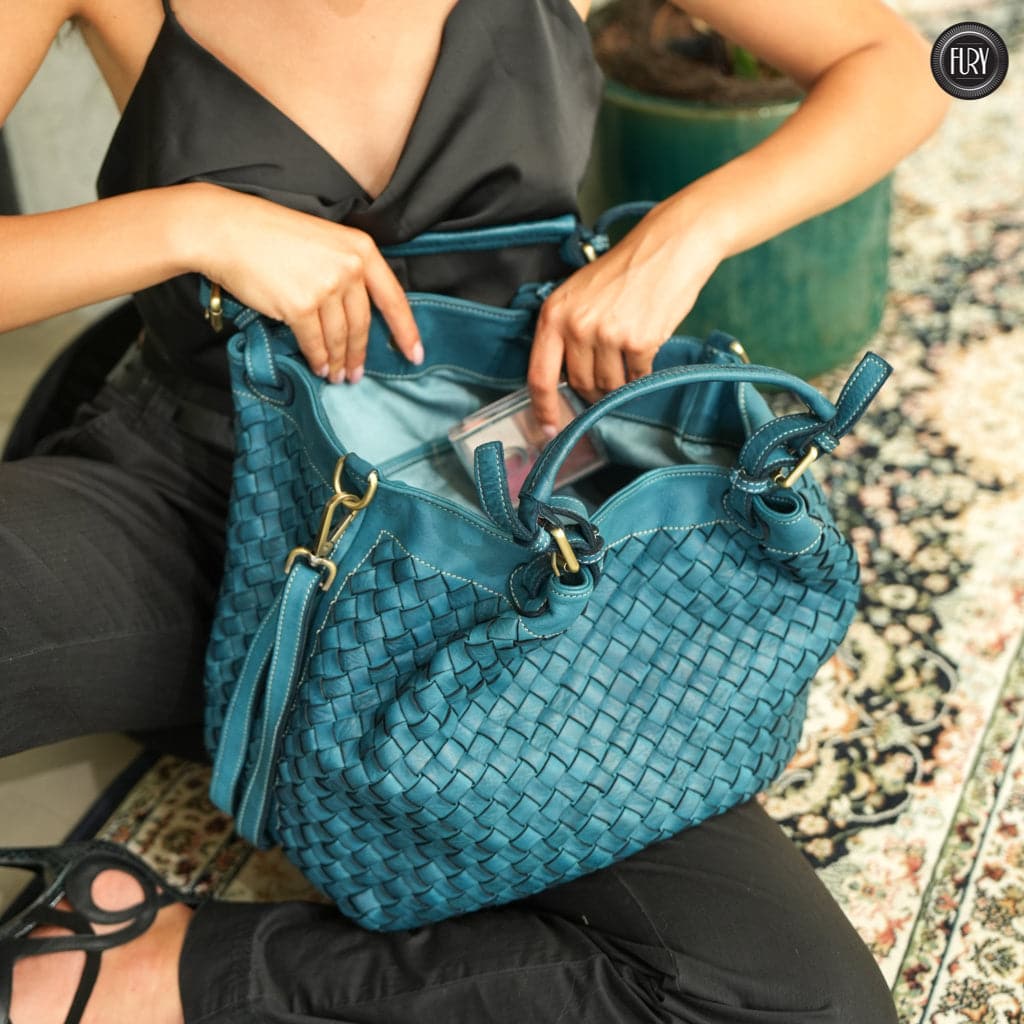 Borsa Caterina Maxi in pelle - Fury