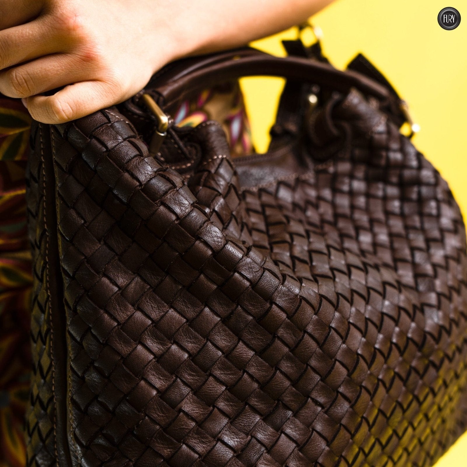 Borsa Caterina Maxi in pelle - Fury