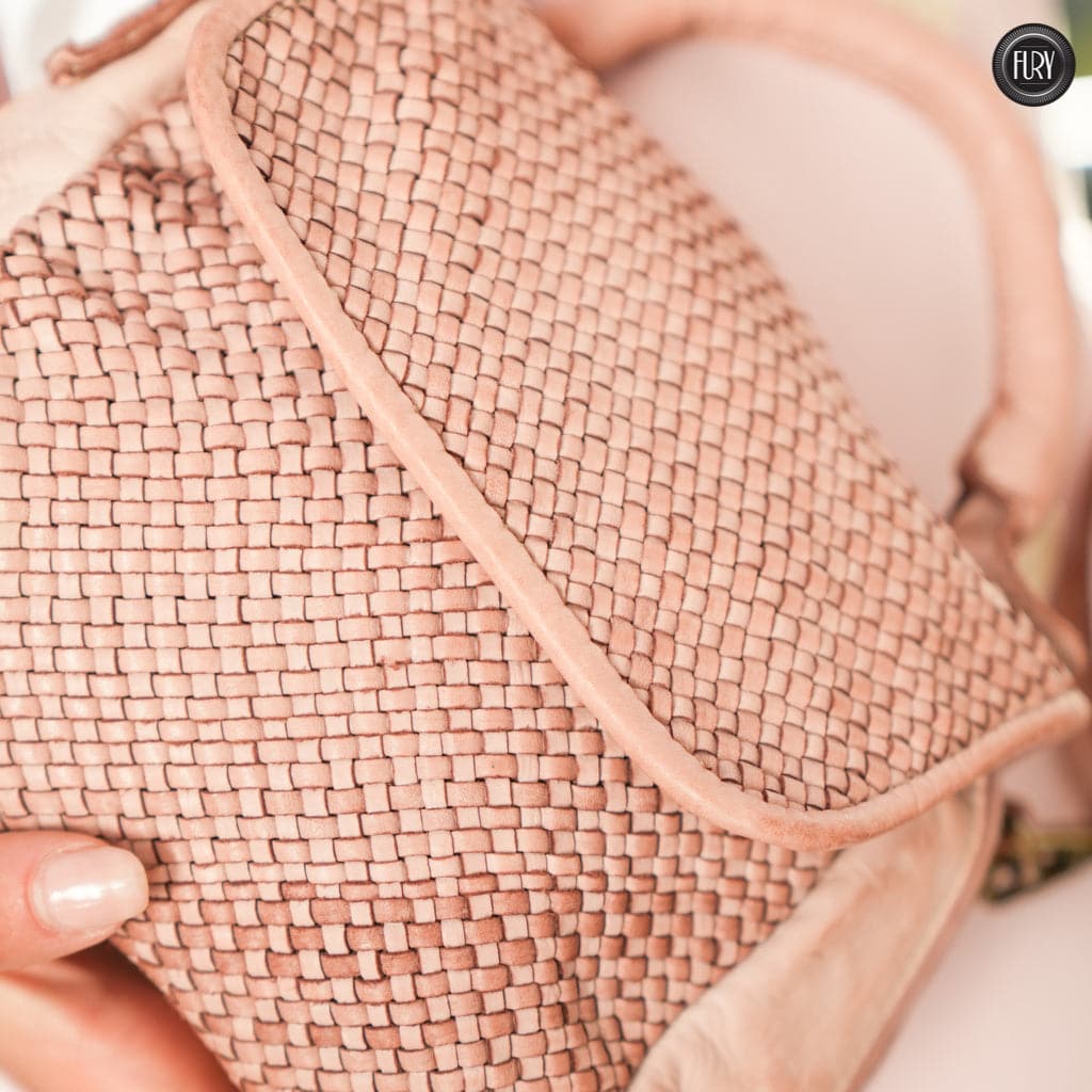 Borsetta Siena in pelle intrecciata - Fury