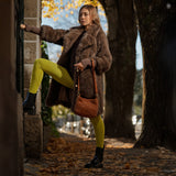 Borsetta Sibilla in pelle intrecciata