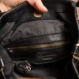 Agata-Handtasche aus gewebtem Leder