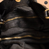 Agata-Tasche aus gewebtem Leder