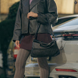 Noelia-Tasche aus gewebtem Leder