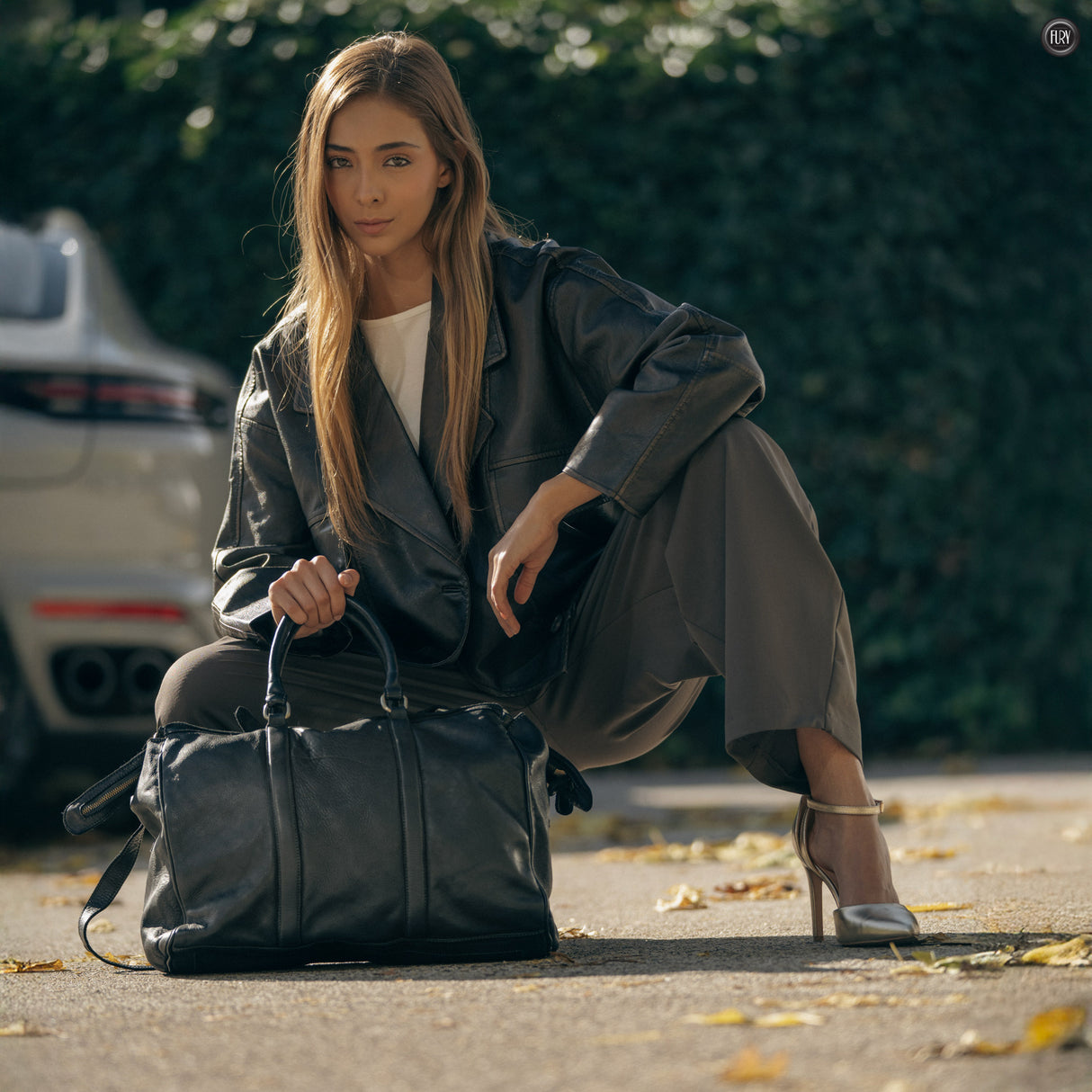 Virgilio Reisetasche aus Leder