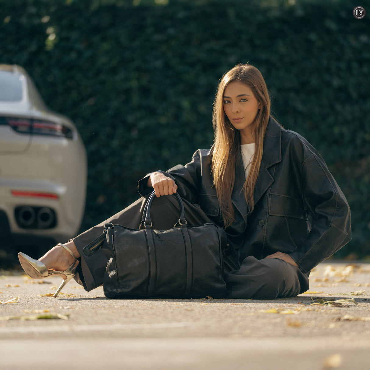 Virgilio Reisetasche aus Leder