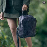 Zaino Arco in pelle intrecciata