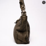 Sandige Ledertasche