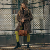 Antea gewebte Lederhandtasche