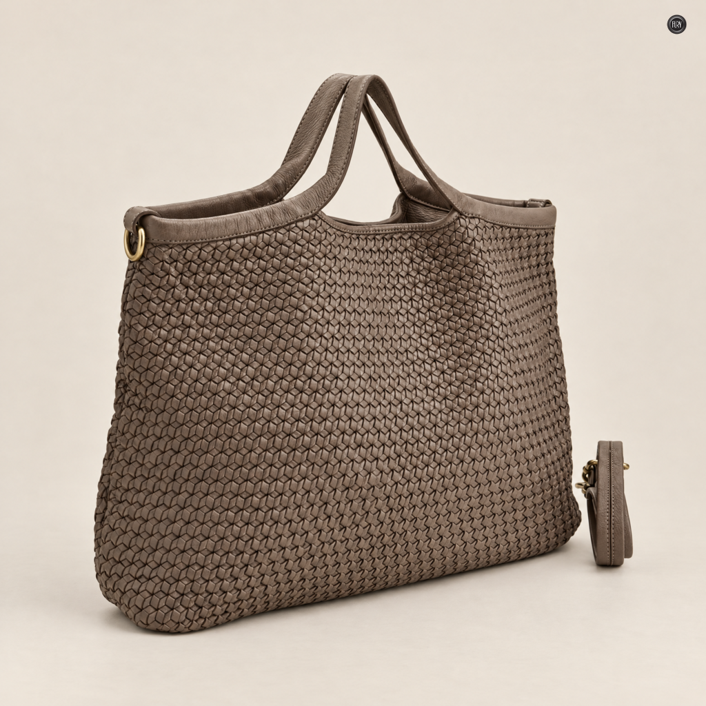 Borsa Ludovica in pelle diamante