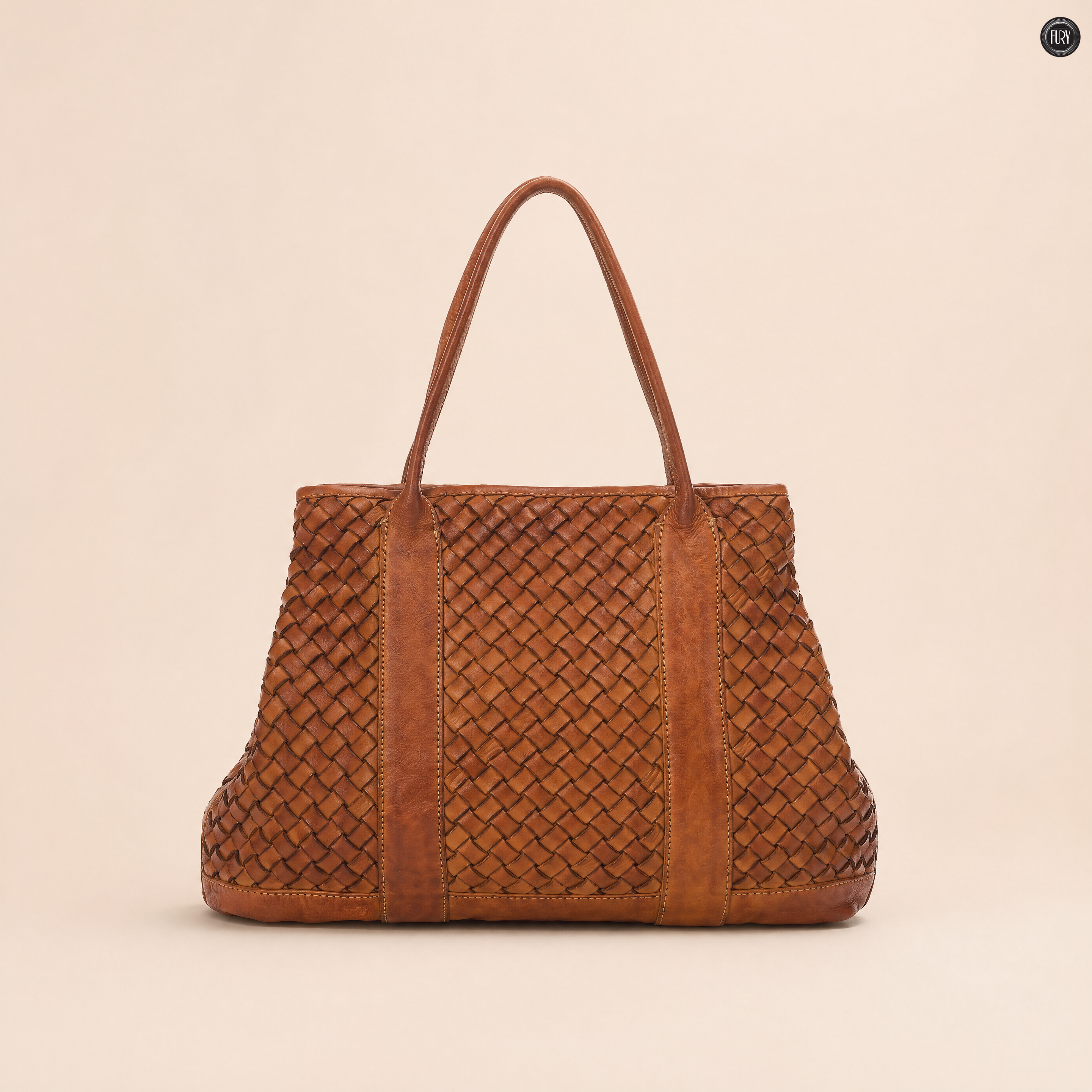 Borsa Matilde in pelle intrecciata