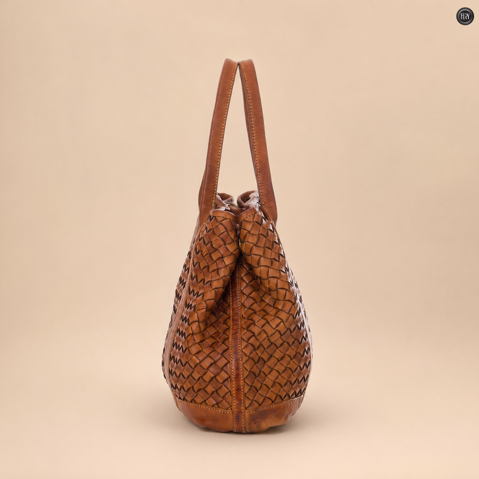 Borsa Matilde in pelle intrecciata