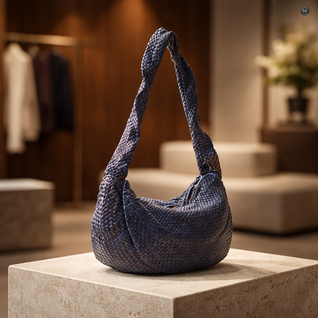 Elvira-Tasche aus gewebtem Leder