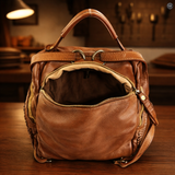 Volterra Hintergrund in gewebter Leder