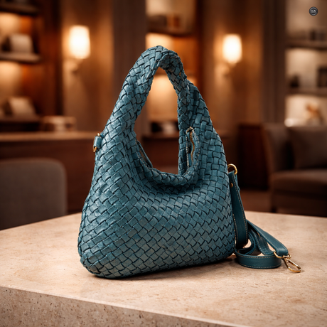 Livia Tasche aus gewebtem Leder