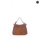 Sibilla Handtasche aus gewebtem Leder