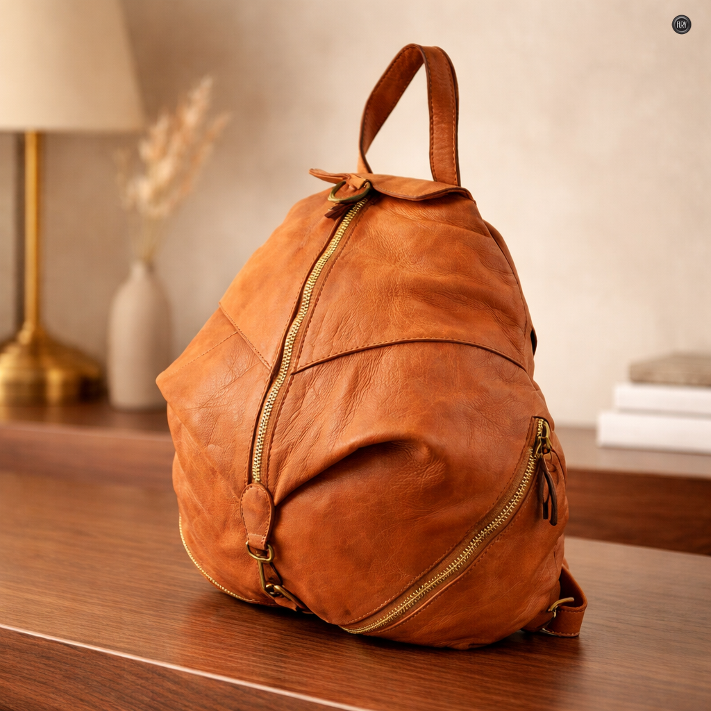 Zaino Ermete in pelle