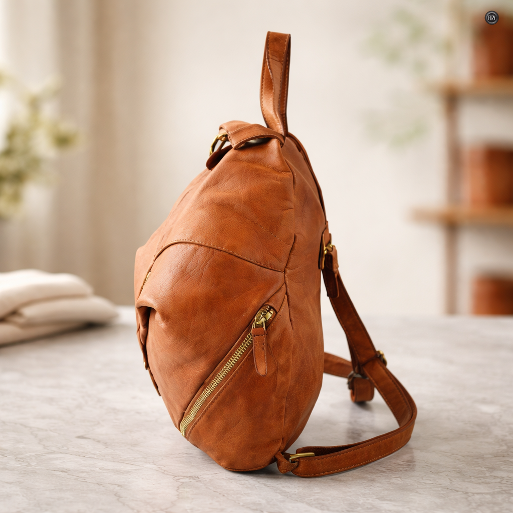 Zaino Ermete in pelle