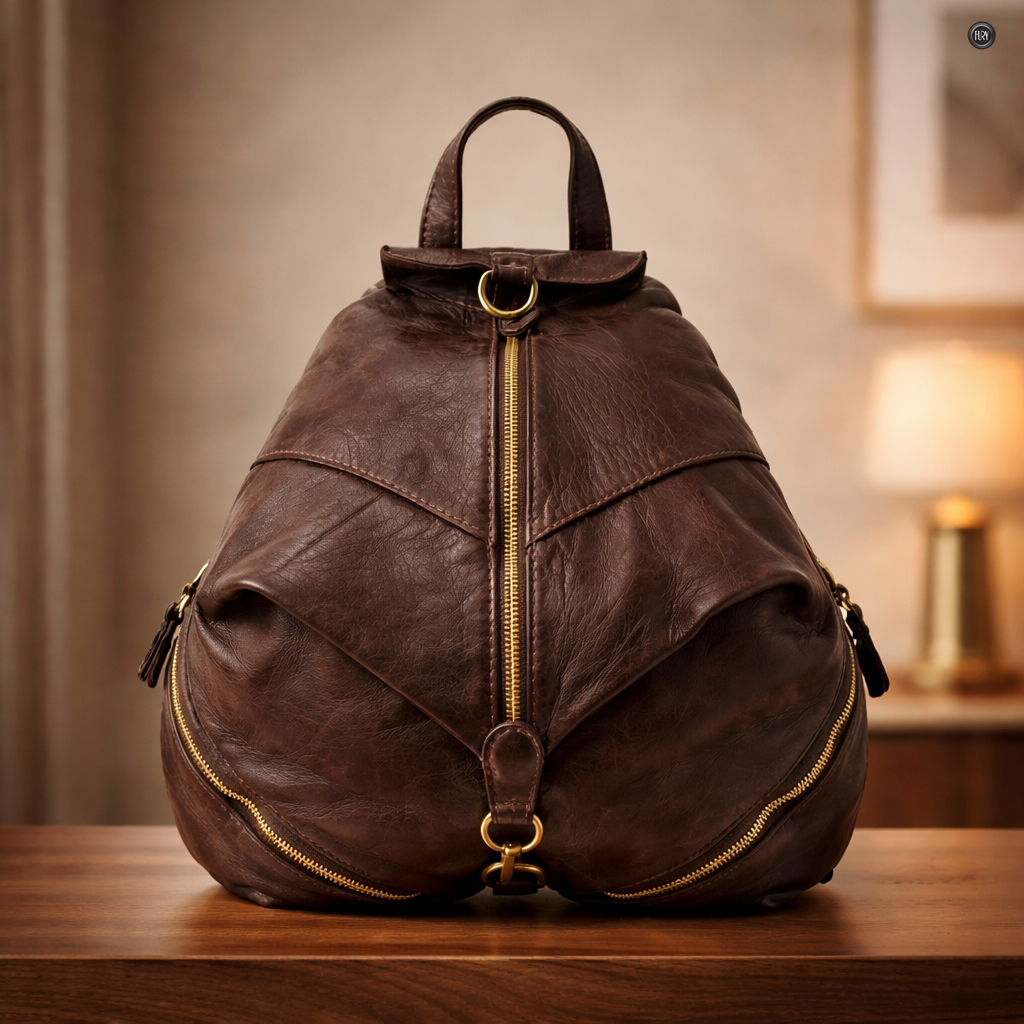 Zaino Ermete in pelle