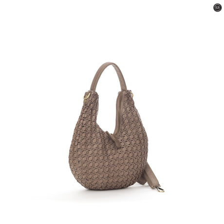 Selene-Tasche aus gewebtem Leder