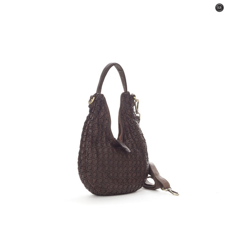 Selene-Tasche aus gewebtem Leder