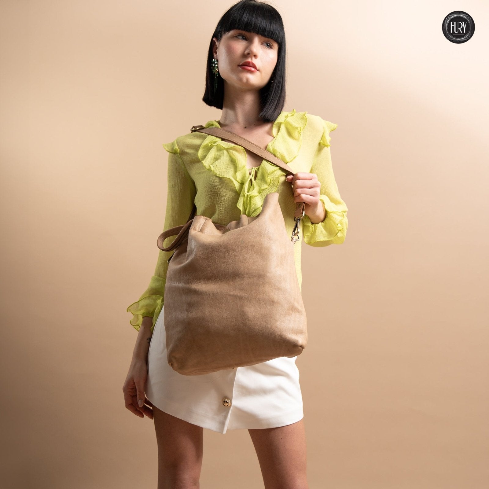 Borsa Aria in pelle - Fury