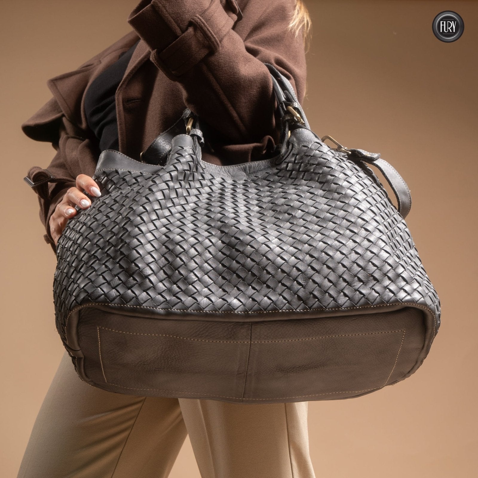 Borsa Caterina Maxi in pelle - Fury