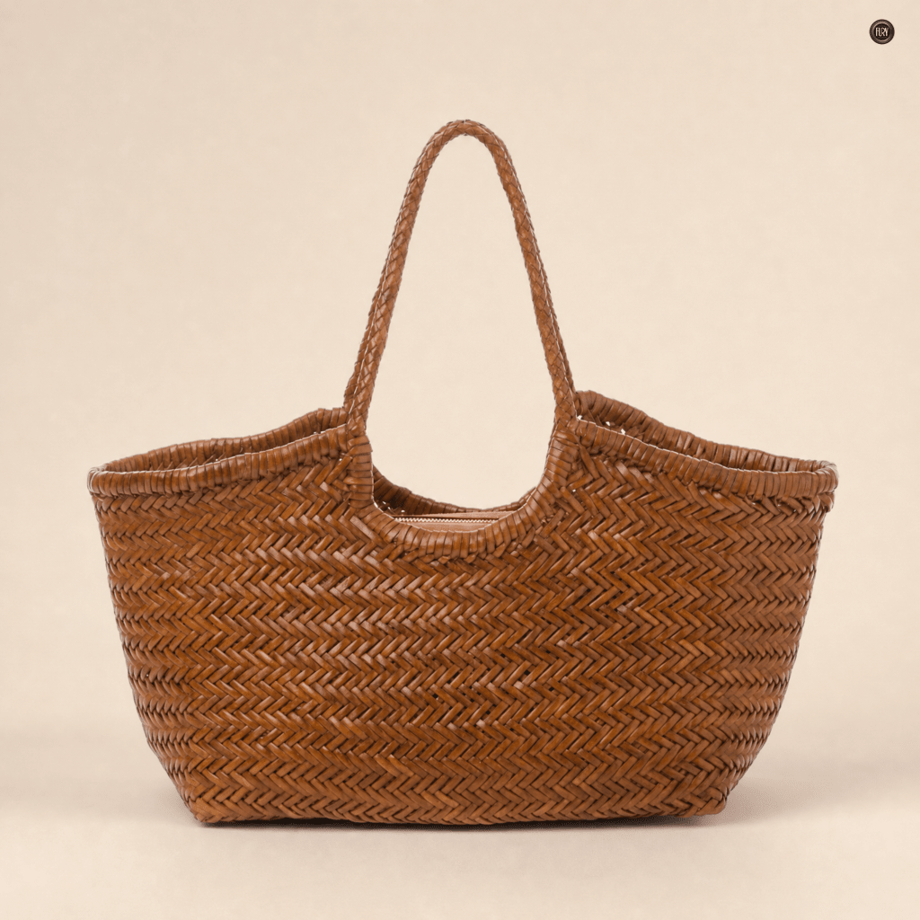 Borsa Gemma in pelle intrecciata - Fury