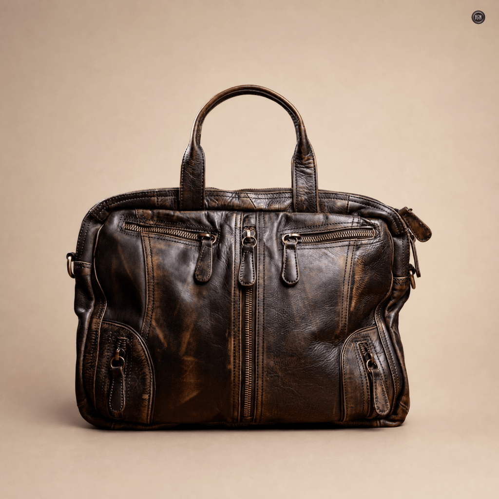Borsa Heritage 49 in pelle - Edizione limitata - Fury