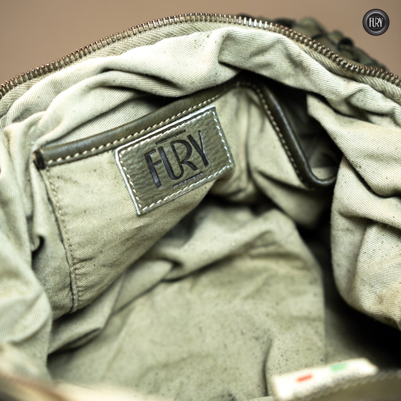 Borsa Lea in pelle intrecciata - Fury