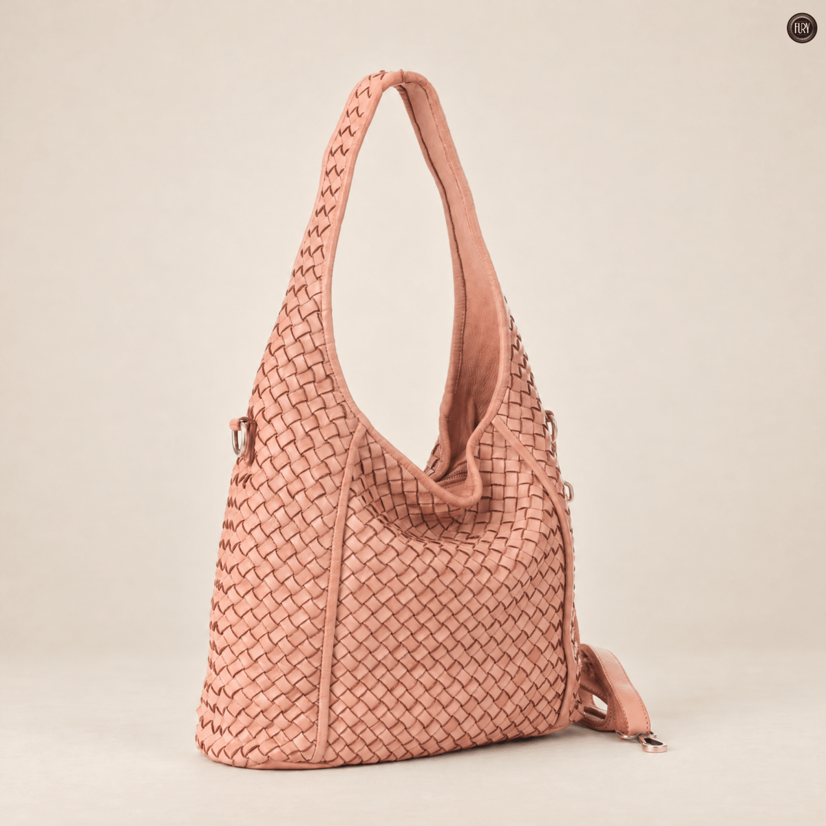 Borsa Leonia in pelle intrecciata - Fury