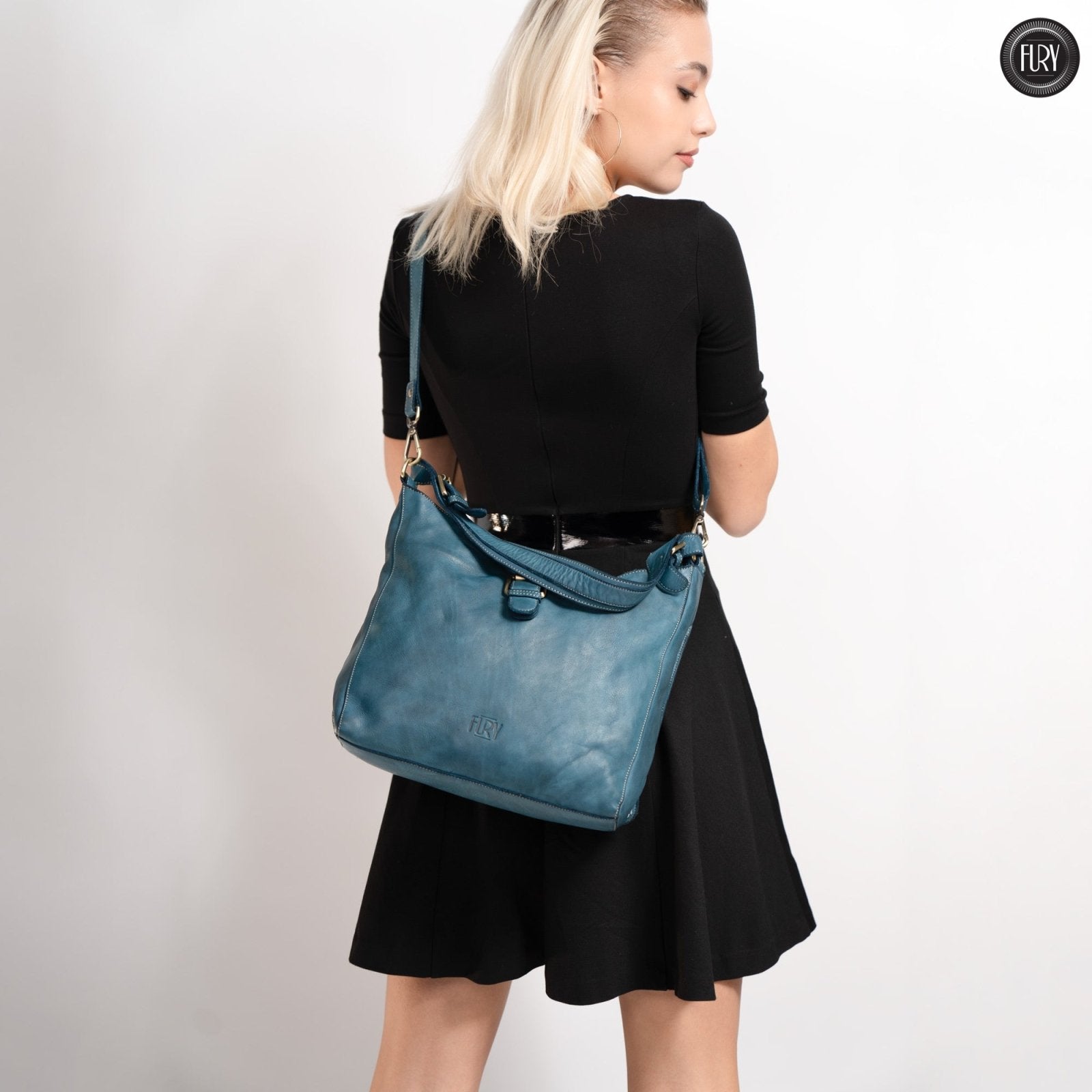 Borsa Sandy in pelle - Fury