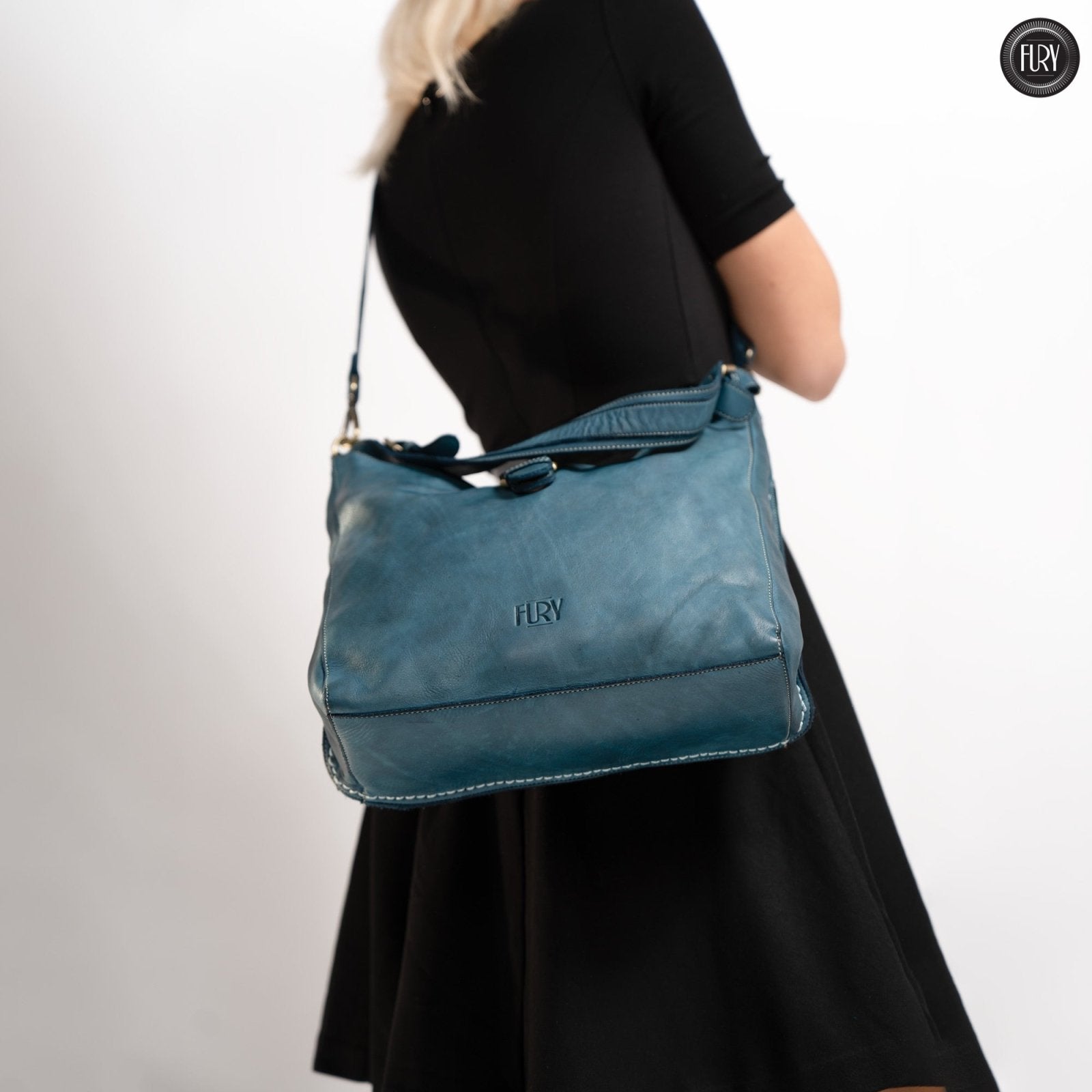 Borsa Sandy in pelle - Fury