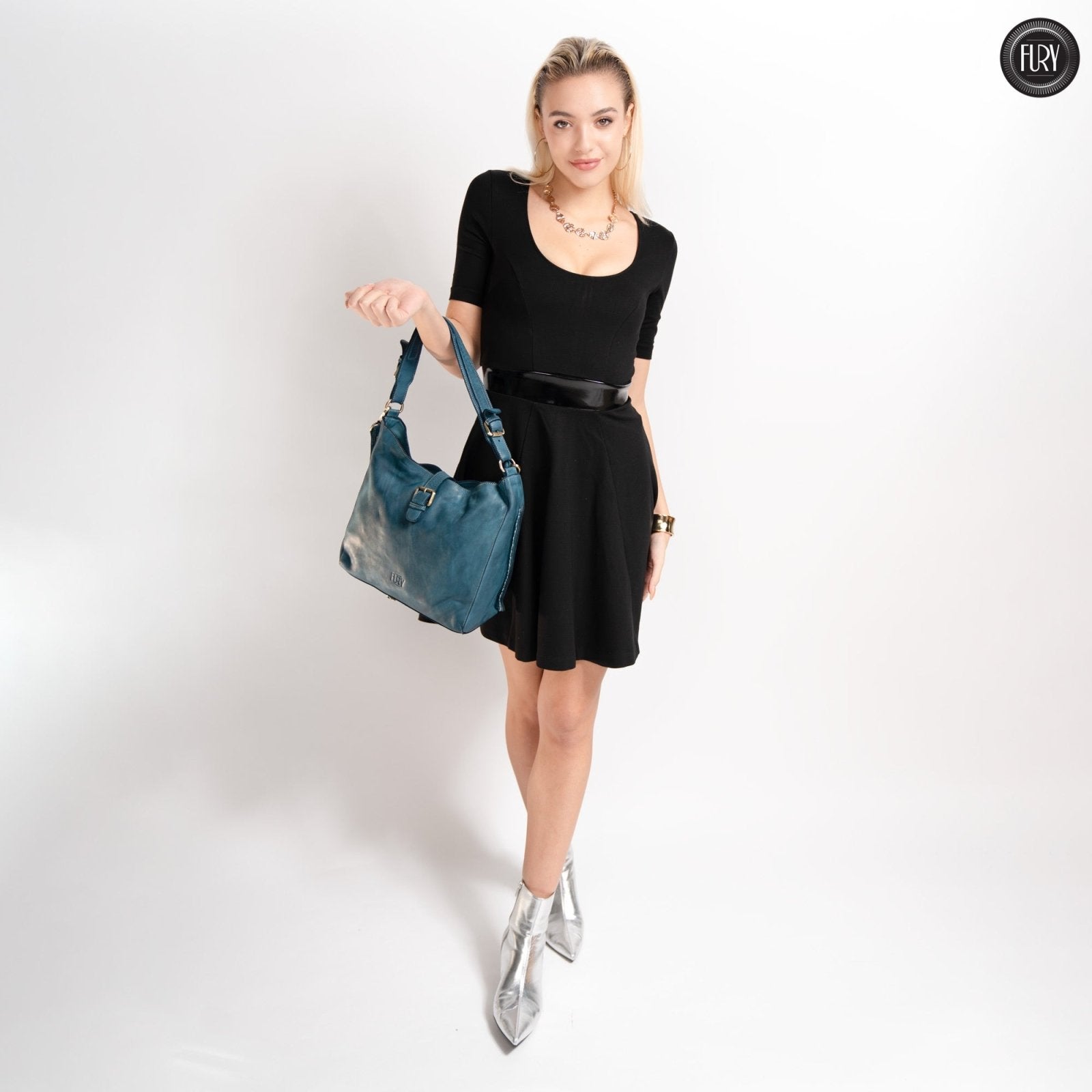 Borsa Sandy in pelle - Fury