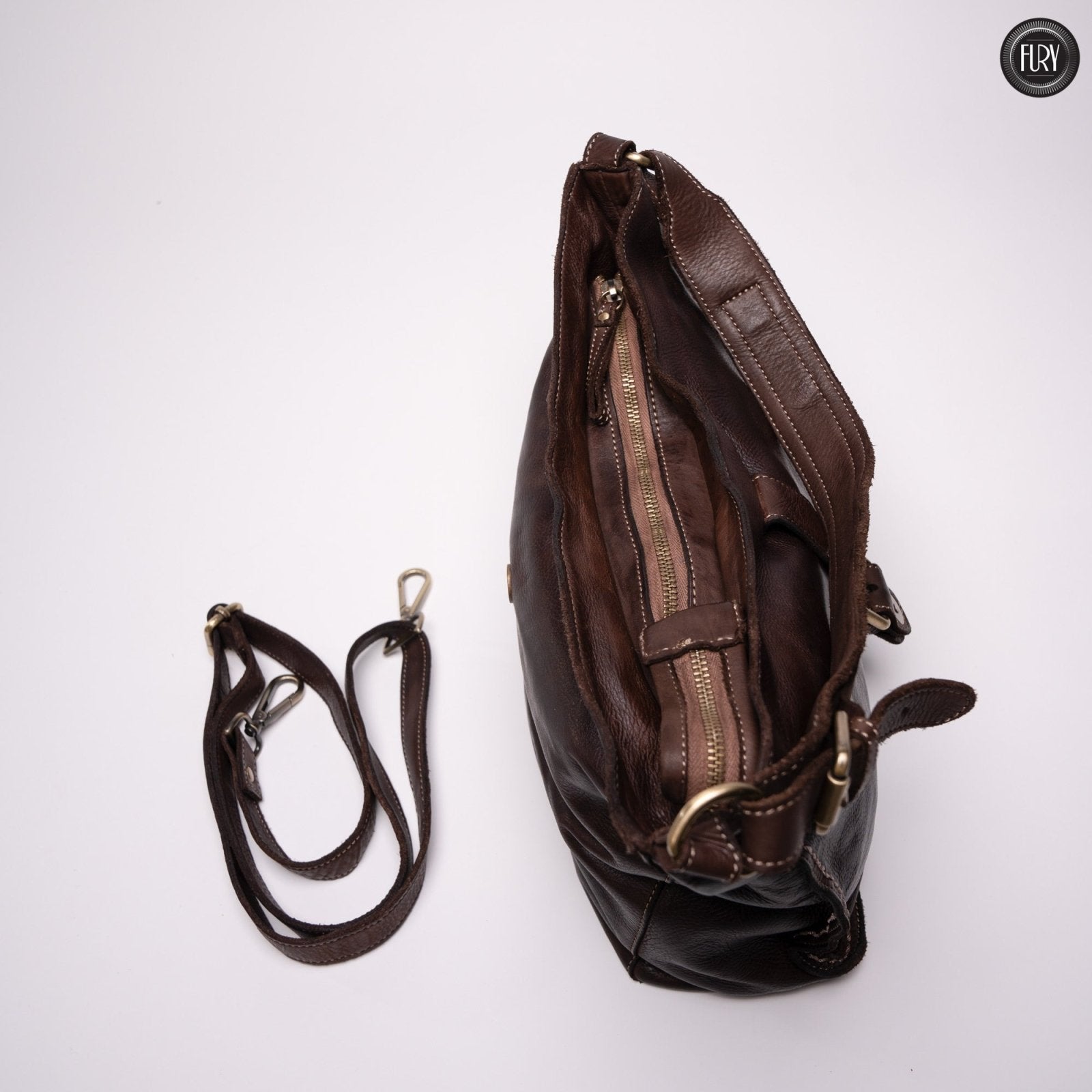 Borsa Sandy in pelle - Fury