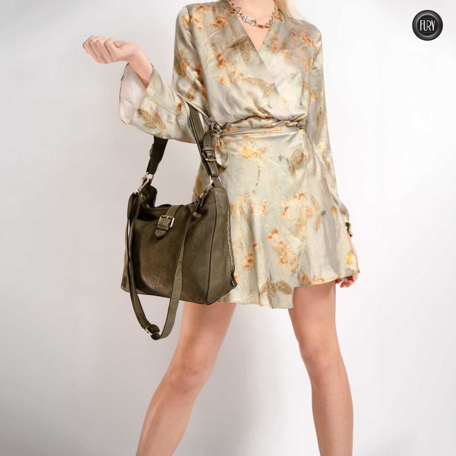 Borsa Sandy in pelle - Fury