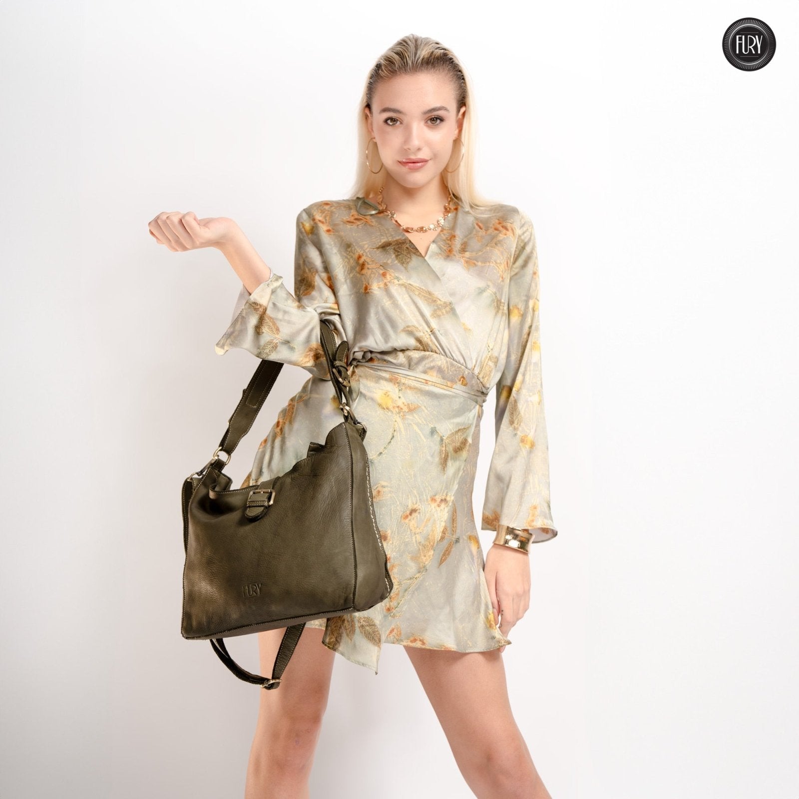 Borsa Sandy in pelle - Fury